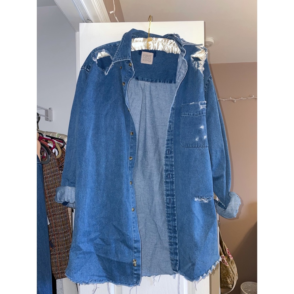LF Furst of a Kind Denim Button Up